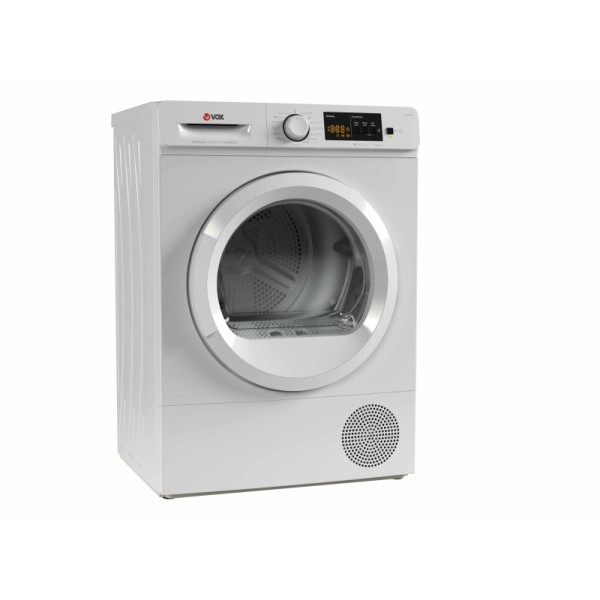 VOX kond. sušilni stroj THP 815 E [E, 8 kg, 15 prog., toplotna črpalka]