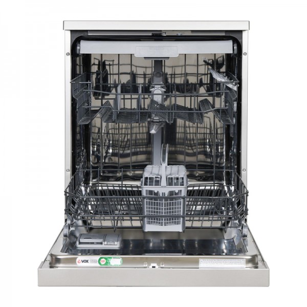 VOX pomivalni stroj LCS 13A1EYQ3E [D, 13 pog., AquaStop, AquaZone, siv]