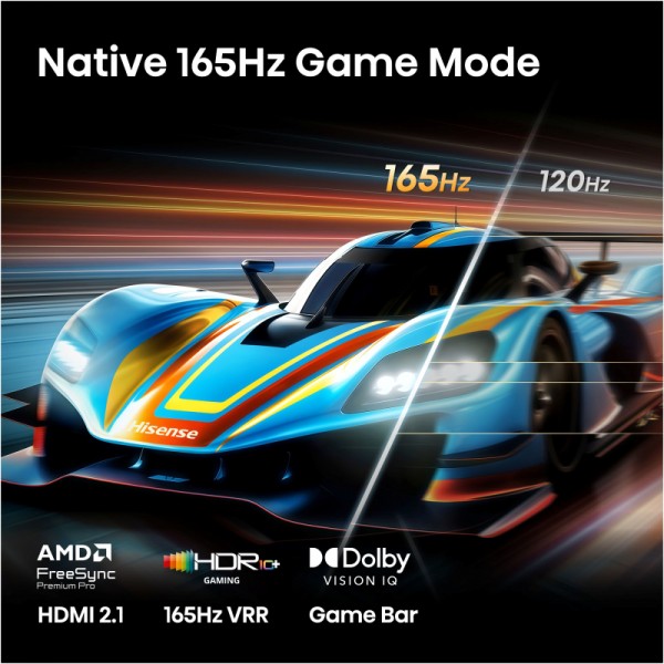 HISENSE TV ULED (Mini LED) 65U7S PRO Smart TV 4K 165Hz HISENSE TV ULED (Mini LED) 65U7S PRO Smart TV 4K 165Hz