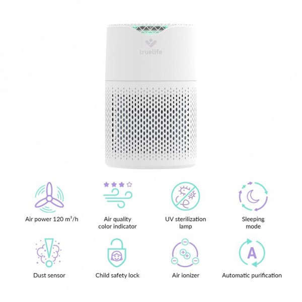 TrueLife AIR čistilec zraka P3 WiFi