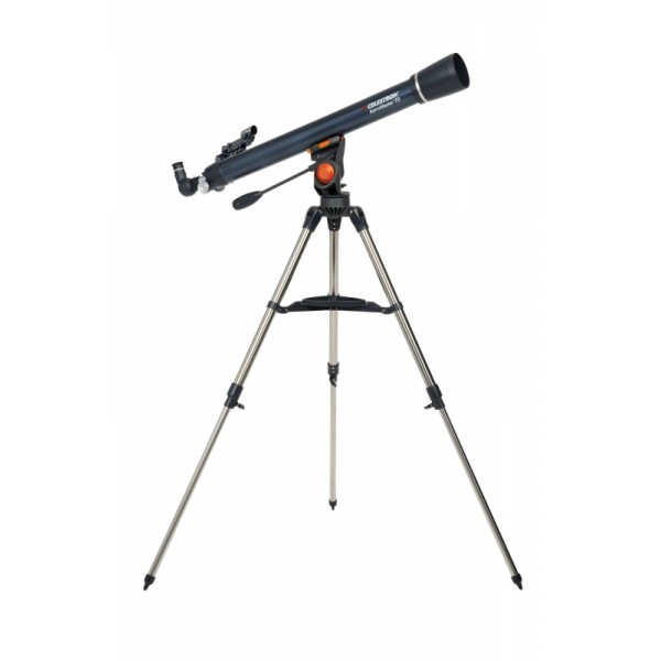 Celestron Teleskop AstroMaster 70 AZ + nastavek za telefon in filter za luno