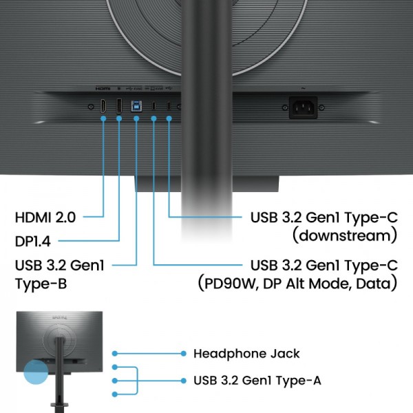 BENQ monitor RD280UA