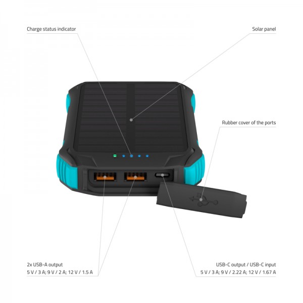 LAMAX Journey 12000mAh prenosna baterija LAMAX Journey 12000mAh prenosna baterija