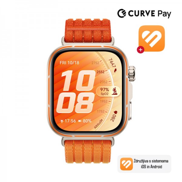 Huawei Watch Fit 5 pro oranžna Niki-B29W
