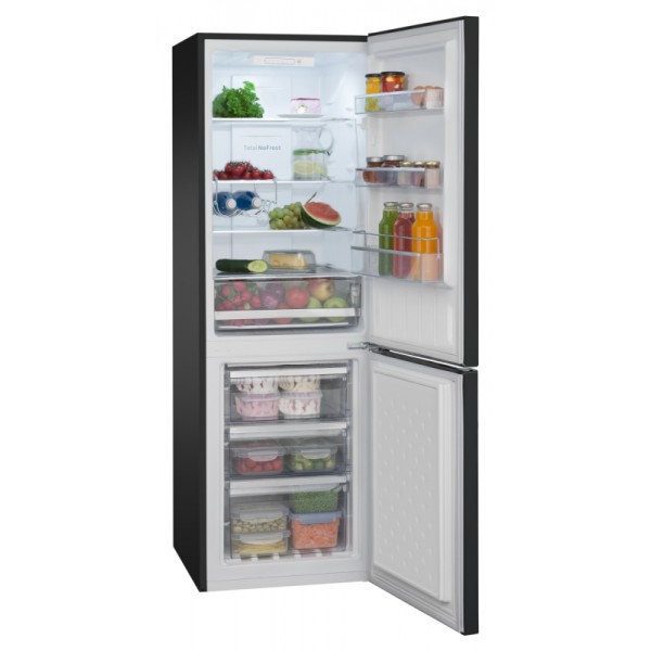 AMICA kombinirani hladilnik FK2695.4FT [E, NoFrost, 236l, temni INOX]