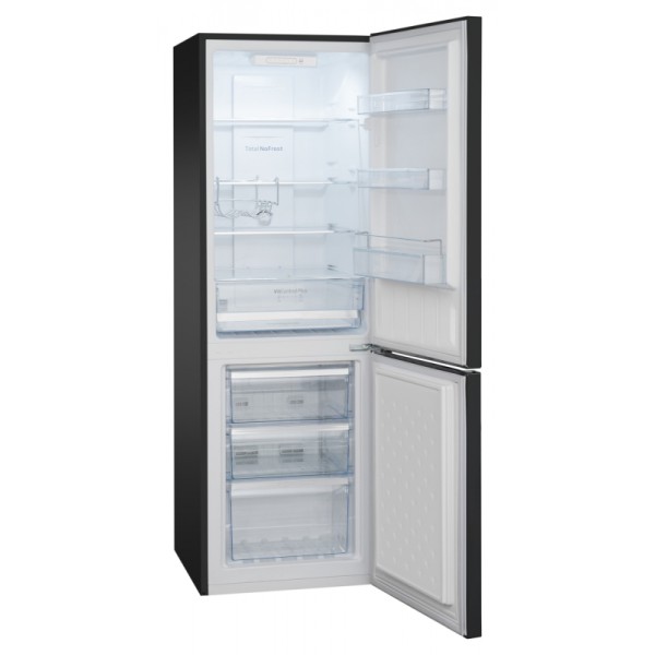 AMICA kombinirani hladilnik FK2695.4FT [E, NoFrost, 236l, temni INOX]