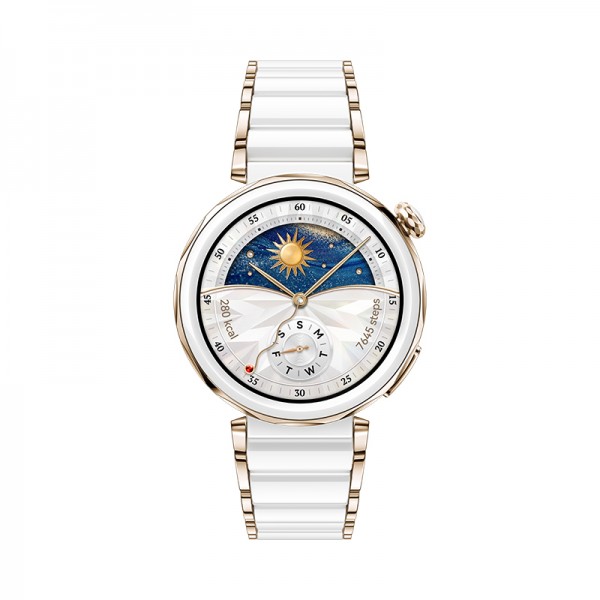 Huawei Watch GT 5 Pro 42mm keramika bela