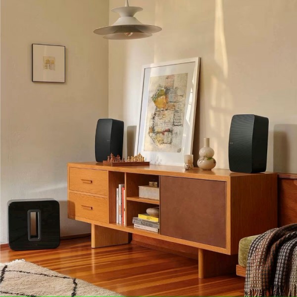 SONOS Prenosni zvočnik Five črna