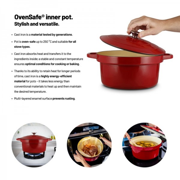 Lauben OvenSafe®? kuhalnik 6000RS Lauben OvenSafe®? kuhalnik 6000RS
