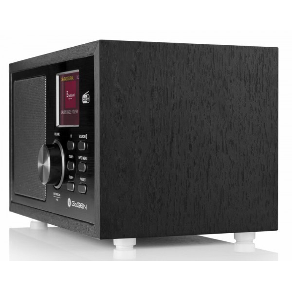 Gogen radio DAB+ DAB 620 BT črn GOGDAB620BTCB
