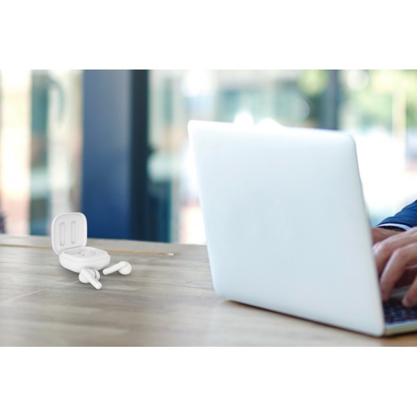 LAMAX Clips1 Plus brezžične slušalke bel