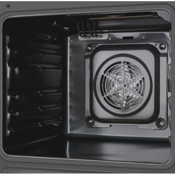 AMICA keramični štedilnik 58CE2.315HQ [A, 4x keram., 62l peč., inox]