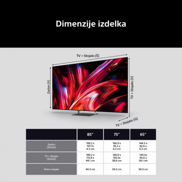 SONY TV K65XR95M2PB.CEI BRAVIA 9 II True RGB SONY TV K65XR95M2PB.CEI BRAVIA 9 II True RGB
