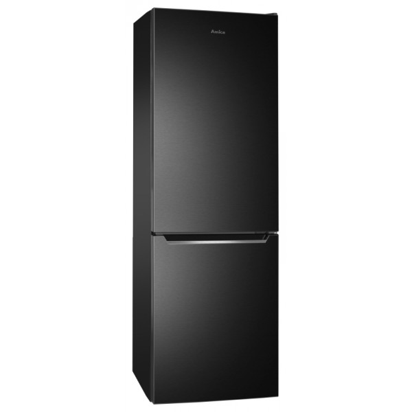 AMICA kombinirani hladilnik FK2695.4FT [E, NoFrost, 236l, temni INOX]