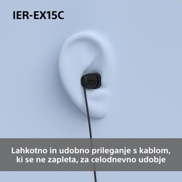 SONY ušesne slušalke IEREX15CB.CE7 IEREX15CB.CE7