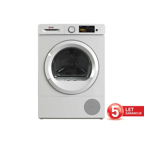 VOX kond. sušilni stroj THP 710 E [E, 7 kg, 15 prog., toplotna črpalka]