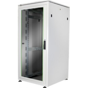 19" omara 32U 800x800, steklena vrata