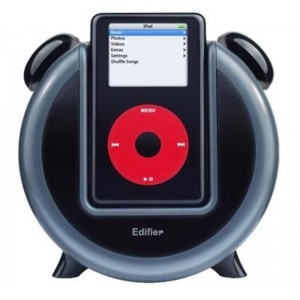 Zvočniki za iPod IF200, črni