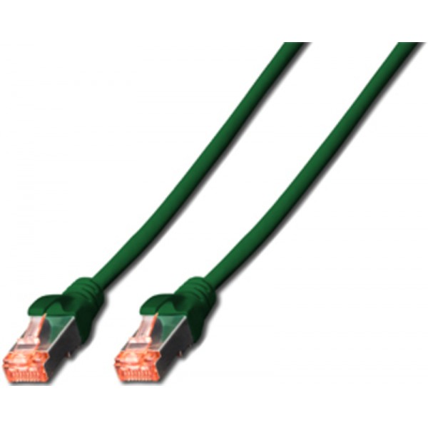 Patch kabel Cat.6 SFTP 0,5m zelen