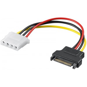 Notranji adapter SATA napajalni 1xŽ > MOLEX 5,25 BLISTER