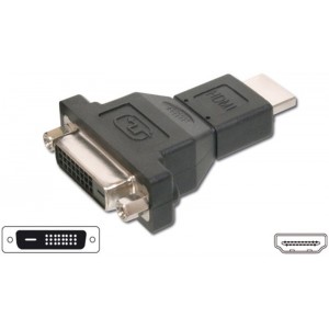 Adapter HDMI A moški - DVI-I  (24 +5) ženski