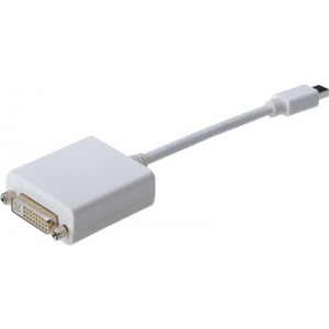 Adapter MINI DisplayPort moški - ženski DVI, 0,15m