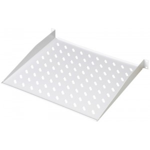 19" polica 1U, za 600 omaro, globina 399mm SIVA (RAL7035)