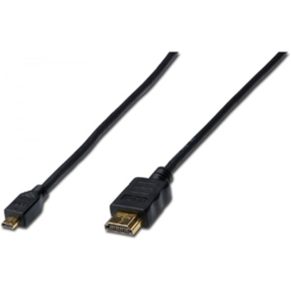 Kabel HDMI A moški - moški HDMI micro D 2m