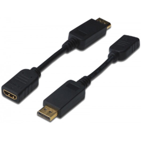 Adapter DisplayPort kabel moški - ženski HDMI,  0,15m