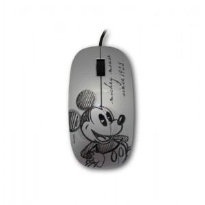 DISNEY Mickey Silver optična miška