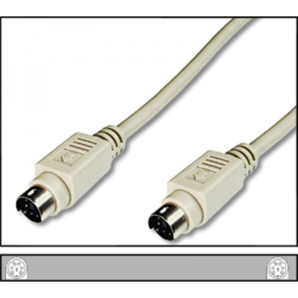 PS2 priključni kabel moško <> moški