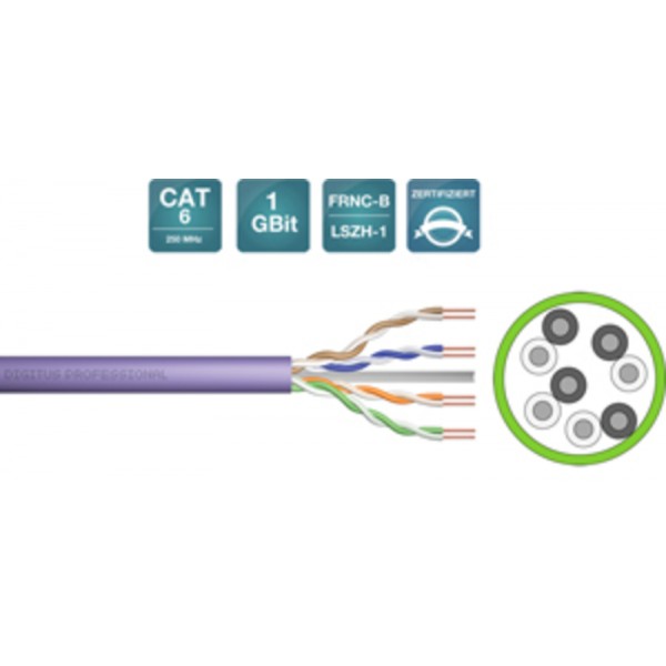 Inštalacijski kabel Cat.6 U/UTP 305m