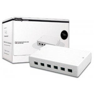 Nadometna doza za Keystone konektor 6-port