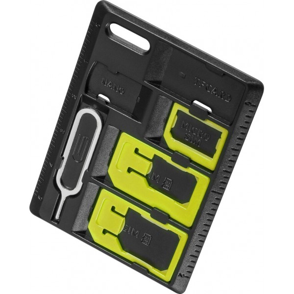 Organizator adapterjev za SIM kartice in SIM kartic