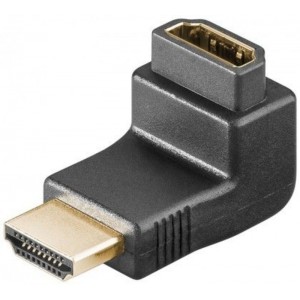 HDMI adapter moško - ženski pod kotom 90°