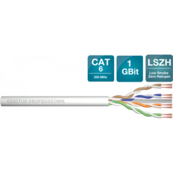 Patch kabel Cat.6 U/UTP v kolutu 100m