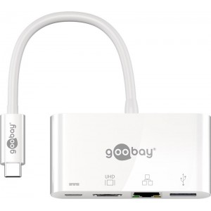 Adapter USB-C ™ večportni HDMI/USB3.0/RJ45