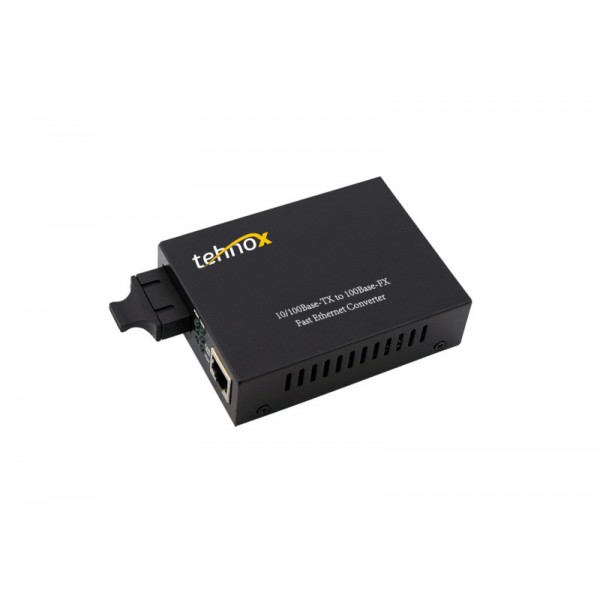 Media konverter za optične mreže SC/RJ45, 10/100, 20KM, SM