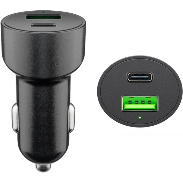 Dvojni USB hitri avtomobilski polnilnik 48W USB-C™ PD