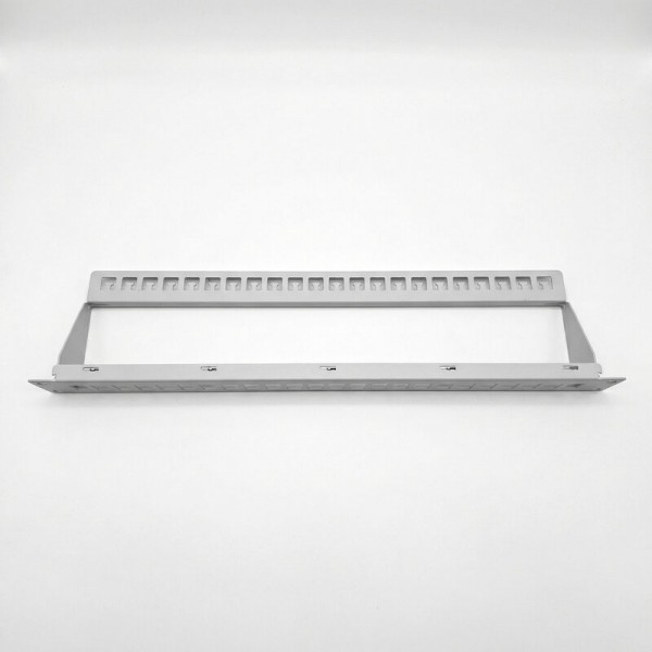 Patch panel 24port za KEYSTONE modul 1U, RAL7035