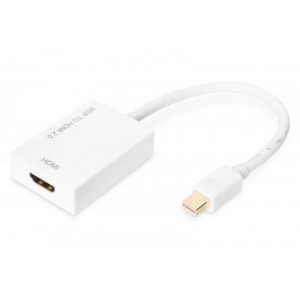 DIGITUS Active Mini DisplayPort v HDMI adapter/pretvornik