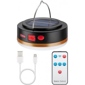 LED solarna svetilka za kampiranje z IR daljinskim