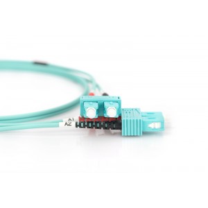 Optični patch kabel SC-SC Duplex 2.0mm OM3 50/125 LSZH 2m