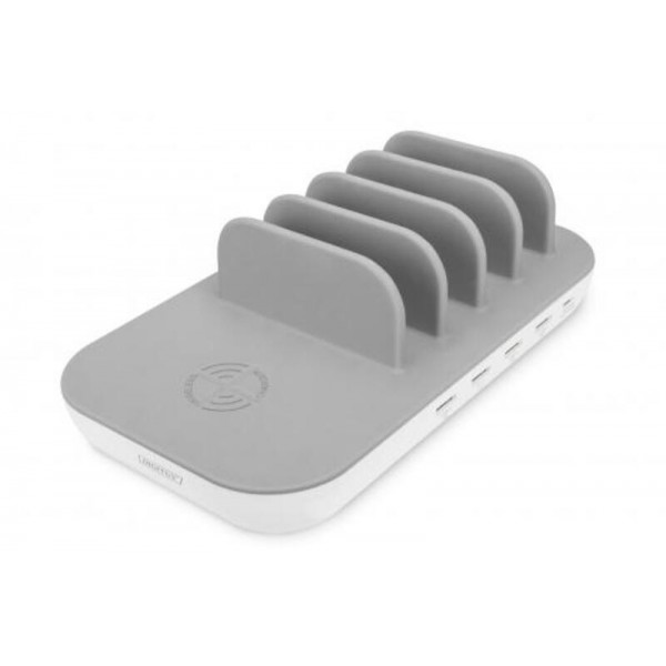 Polnilna postaja DIGITUS s 6 polnilnimi mesti, 58W