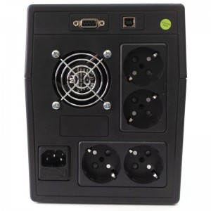 UPS Microsine 1,5kVA, pure sinowave, interaktivni, LCD zaslon, 4Shucko