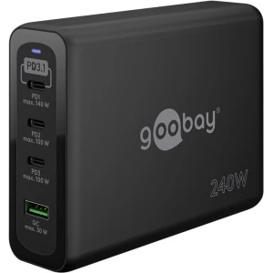 Napajalnik GeN Multi-Port  2x USB QC 3.0 in 3x USB-C™ hitri polnilnik 240W, do 5A