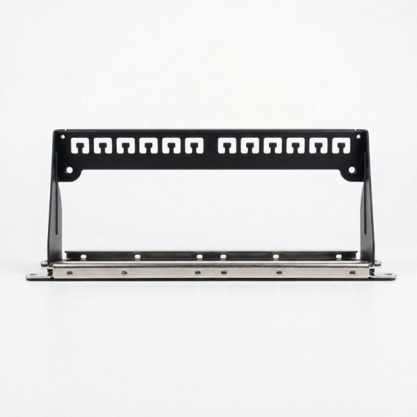 Patch panel 12 port za KEYSTONE modul 1U, RAL9005