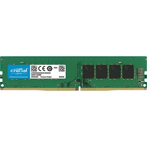 RAM DDR4 4GB PC4-21300 2666MT/s CL19 SR x8 1.2V Crucial