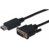 DisplayPort kabel moški&DVI-D,  3m