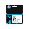 HP 712 38-ml Black DesignJet Ink Cartridge 3ED70A